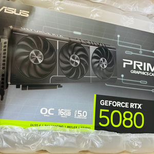 ASUS RTX 5080 OC 16G 새제품 이미지