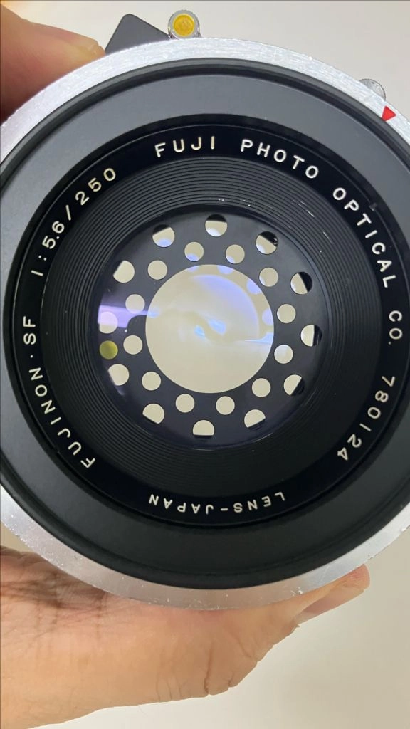 대형 카메라 렌즈 후지논 sf 250mm f5.6 소프트포커스 렌즈 이미지