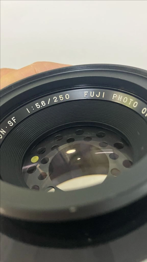 대형 카메라 렌즈 후지논 sf 250mm f5.6 소프트포커스 렌즈 이미지