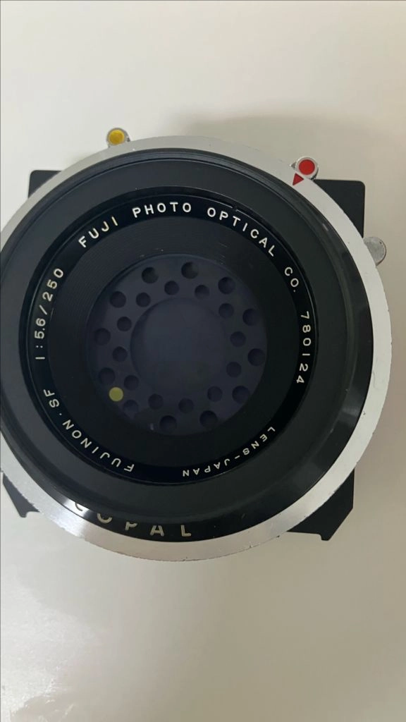 대형 카메라 렌즈 후지논 sf 250mm f5.6 소프트포커스 렌즈 이미지