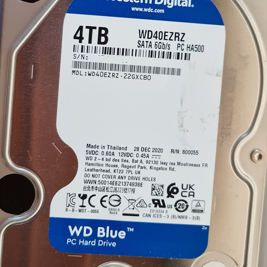 wd 3.5인치 하드디스크(hdd) 4TB (택포) 이미지