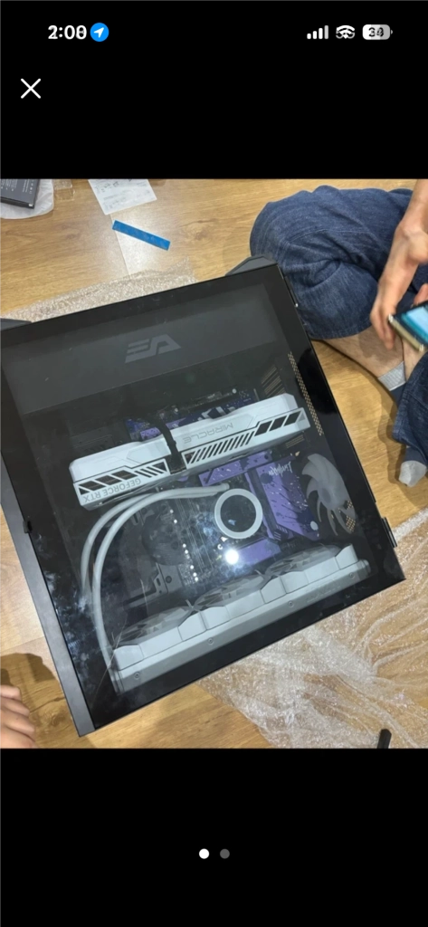 급처) ASRock Z790 / RTX 5080 / DDR5 Ram 32gb/ 2tb SSD. 게이밍 PC 본체 이미지