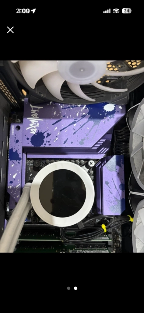 급처) ASRock Z790 / RTX 5080 / DDR5 Ram 32gb/ 2tb SSD. 게이밍 PC 본체 이미지