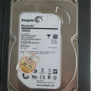 씨게이트 1TB HDD 이미지