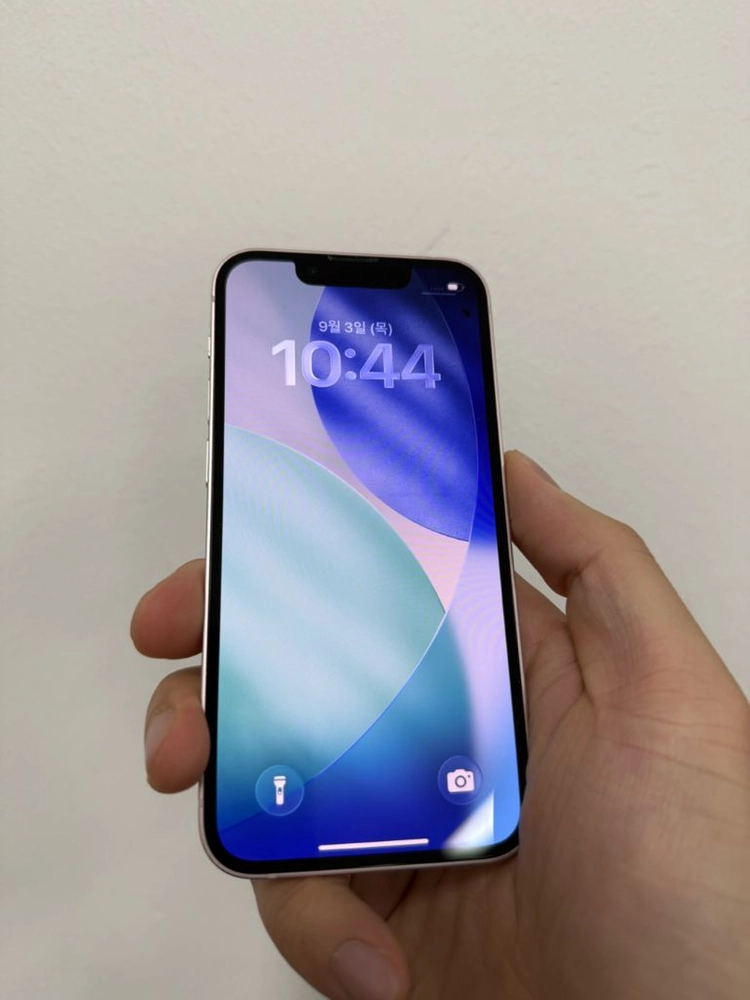 아이폰 13미니 핑크컬러 128GB 이미지