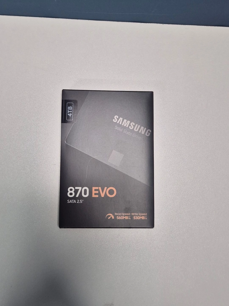 미개봉 새상품 )삼성 SSD 870 EVO 4TB 이미지
