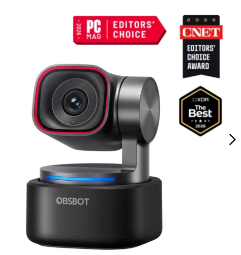 AI 웹캠 OBSBOT Tiny3 1회연결 제품 이미지