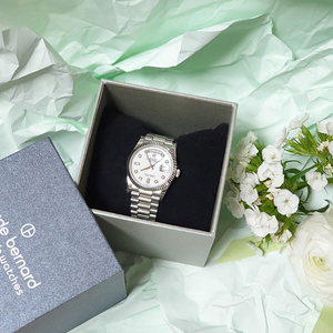 스위스 베르나르(Claude Bernard) 큐브 하드 박스, 시계 보관 케이스 입니다 이미지