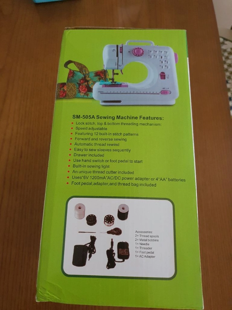 미니재봉틀SM-505A 이미지
