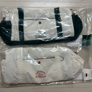 스타벅스 멀티플백 아이보리 그린 이미지