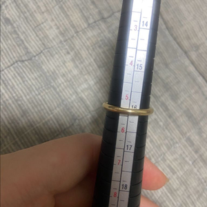 민자 반지 14k 금반지 판매 이미지