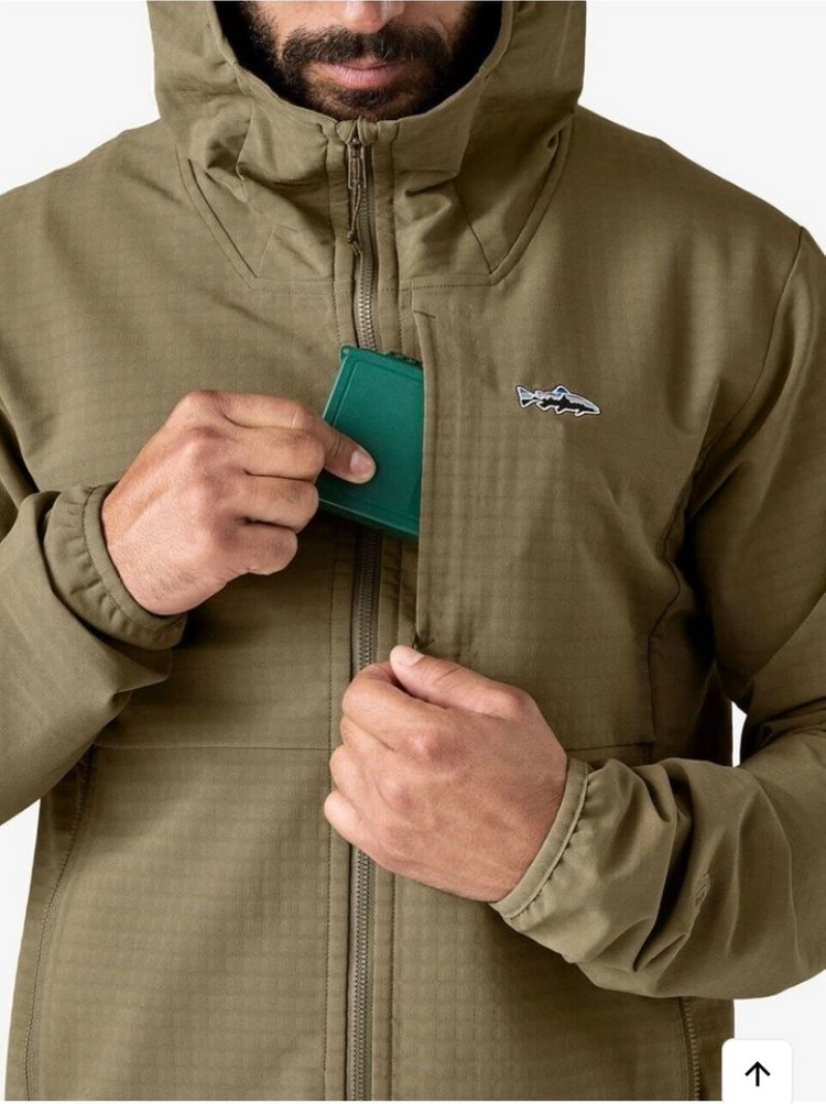 파타고니아 R1 TechFace Fitz Roy Trout Hoody 이미지