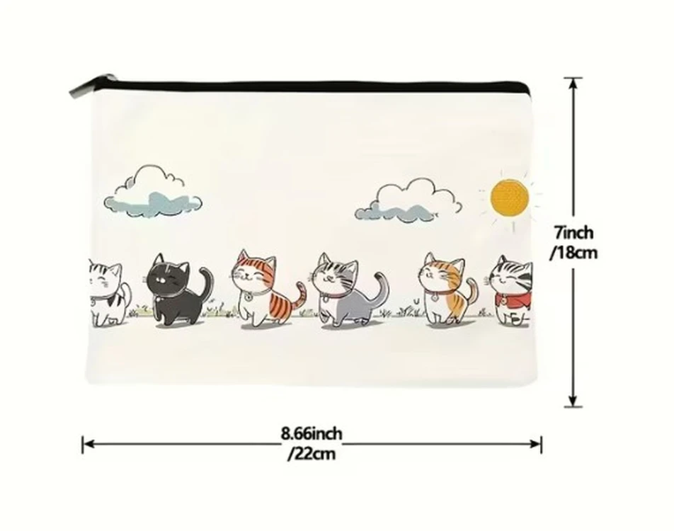 [휴대용가방] 귀여운 강아지 화장품가방 휴대용가방 소품가방 (새제품) 이미지