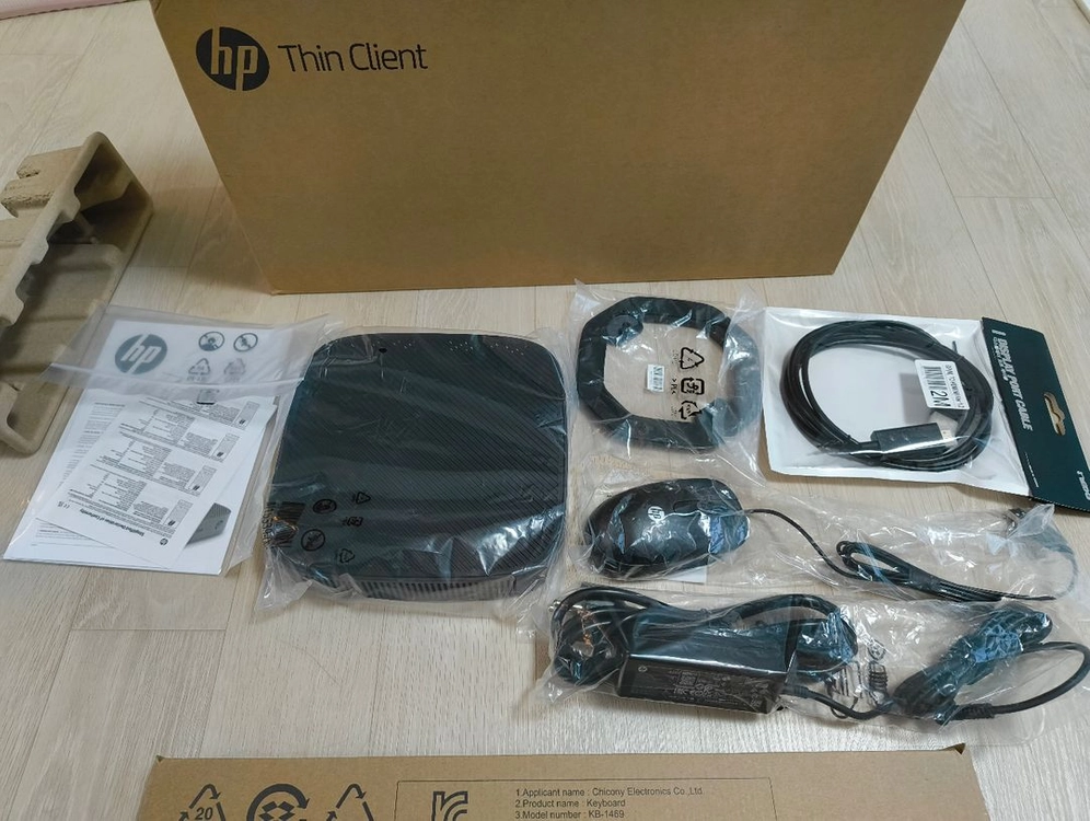 HP t540 씬 클라이언트 Thin Client 미니pc 박스 세트 새제품 - 안심되는 중고거래