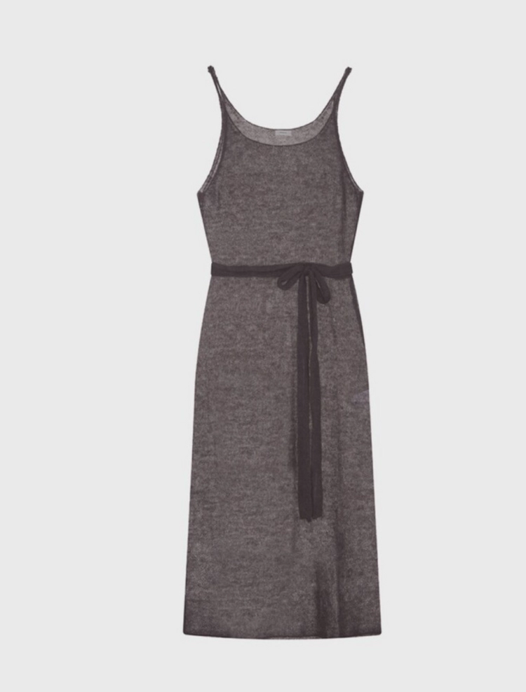 모노하 Mohair short sleeve knit 모헤어 니트 원피스 이미지