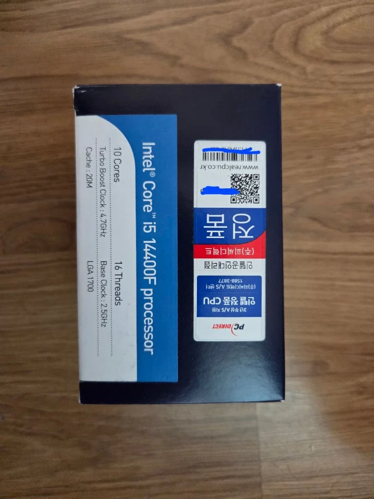 14400f + b760m ds3h d4 gen5 팝니다(풀박스) 이미지