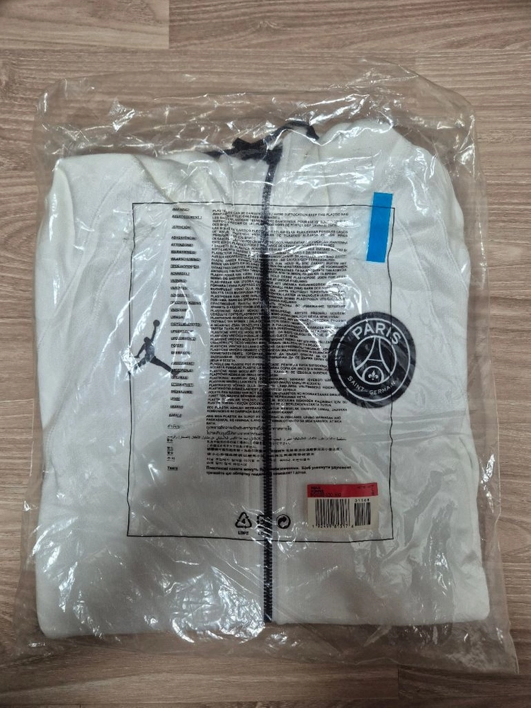 (새상품)나이키 에어조던x파리생제르망 후디 집업 자켓 판매합니다 이미지