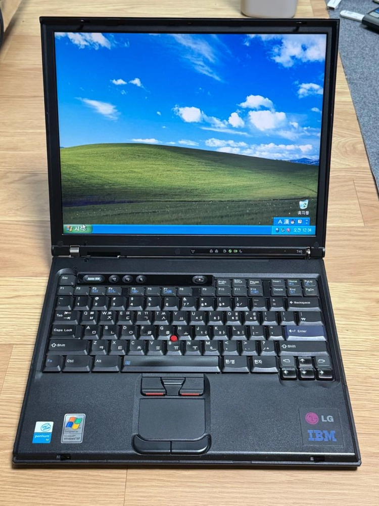 LG IBM 씽크패드 T40 클래식 레트로 노트북 ThinkPad - 안심되는 중고거래