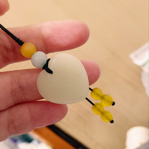 야광 하트 휴대폰 줄 이미지
