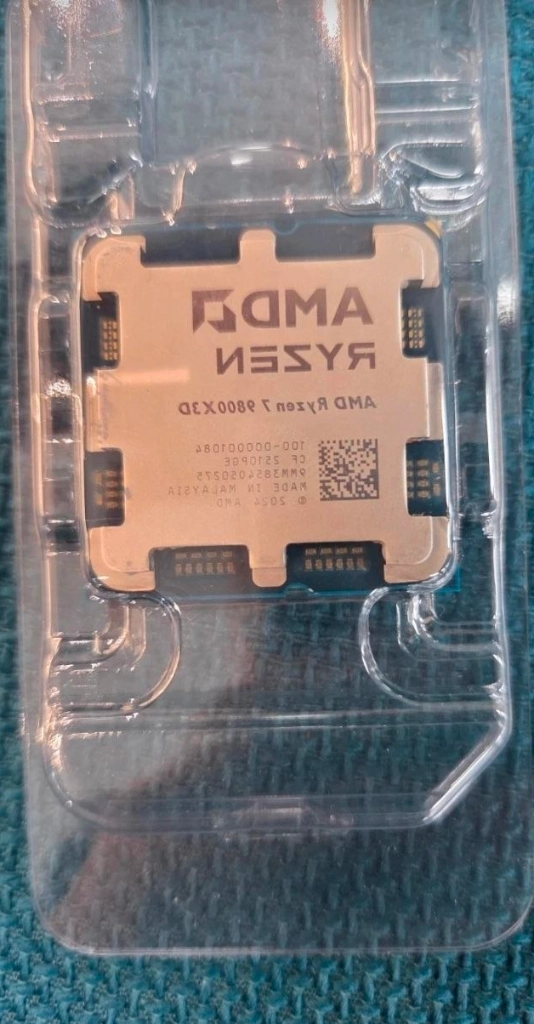 AMD 라이젠 7 9800X3D CPU - 안심되는 중고거래