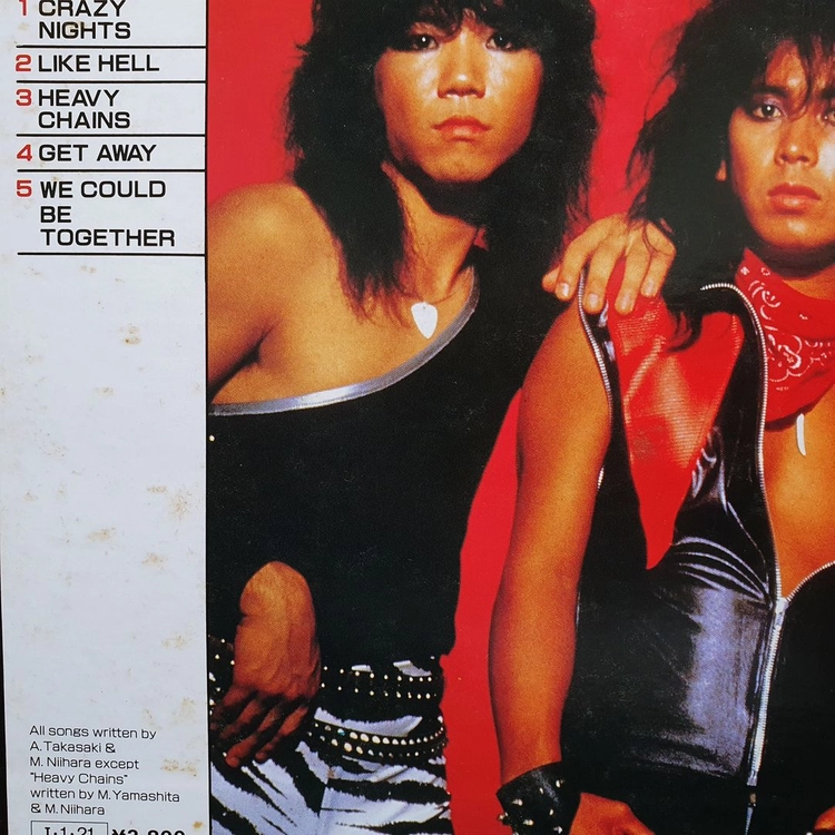 라우드니스 LOUDNESS THUNDER IN THE EAST LP 이미지