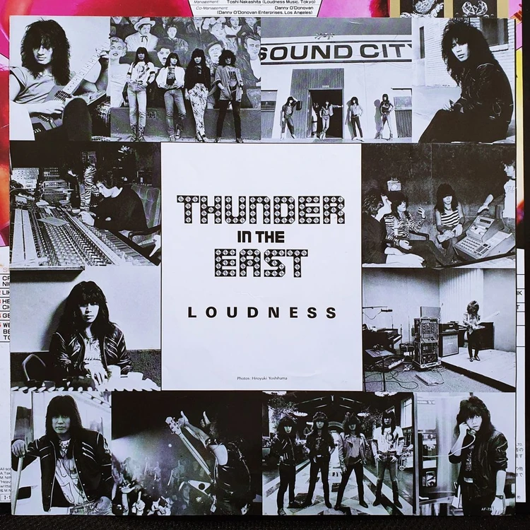 라우드니스 LOUDNESS THUNDER IN THE EAST LP 이미지