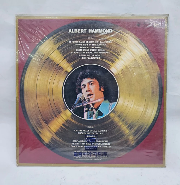 알버트 해먼드 New Gold Disc LP(미개봉) 이미지
