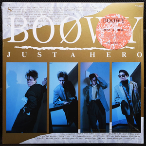 보위 BOOWY JUST A HERO LP 이미지