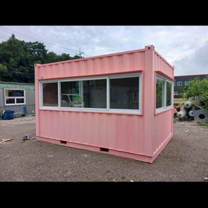 깨끗한 핑크 3x4 중고컨테이너 이미지