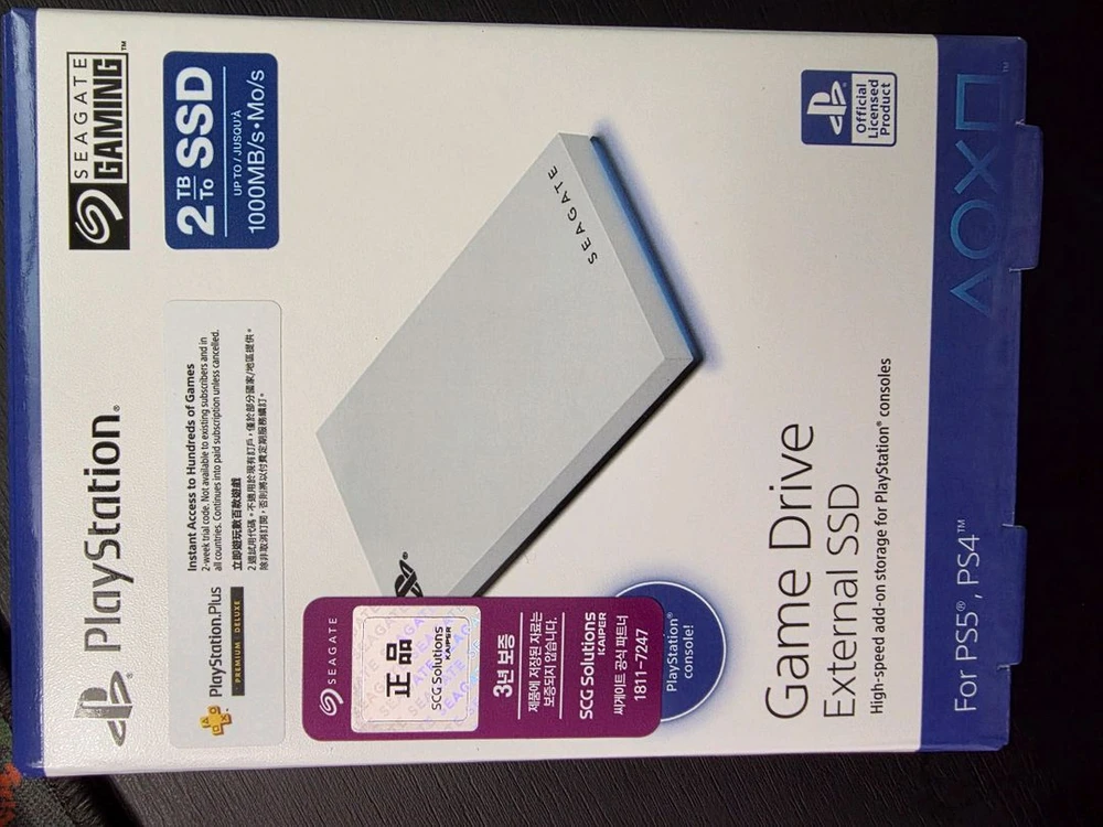 (미개봉) Seagate 외장 SSD 2TB 이미지