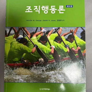 조직행동론 교재 제6판 이미지