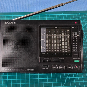 소니 12밴드 단파라디오 ICF-7601 이미지