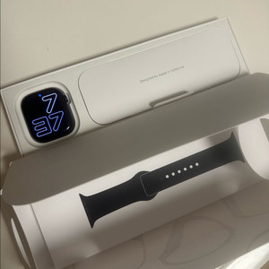 애플워치 10 46mm gps 애플케어O(재수와 군입대로 사용 거의 안함) 이미지