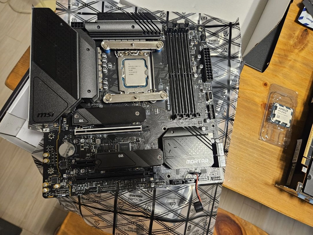 i5 13600kf + B660M 박격포 이미지