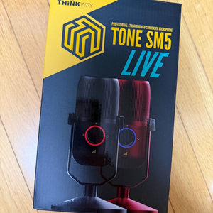 씽크웨이 TONE SM5 블랙 방송용, 유튜브용 마이크 이미지