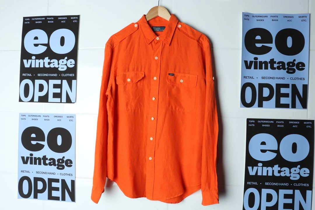 (L-2XL) 폴로 랄프로렌 셔츠 남방 USA 린넨 이미지