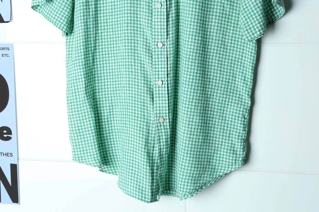 (L-XL) 폴로 랄프로렌 반팔셔츠 남방 USA 린넨 이미지