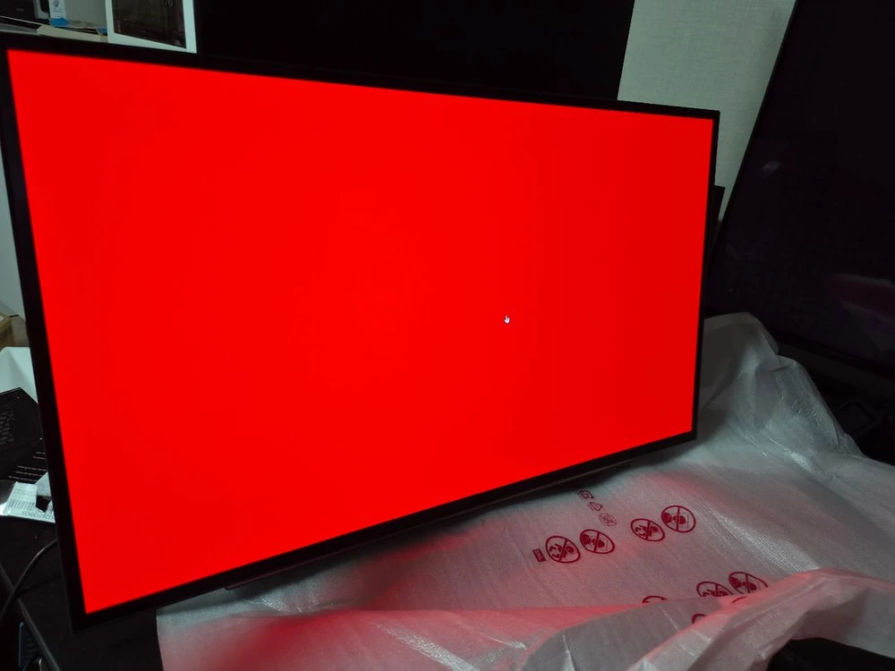 27gx790a qhd 480hz OLED LG 모니터 899시간 사용 이미지