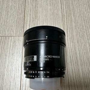 니콘 AF MICRO NIKKOR 55mm F2.8 (55mm 마크로) 단렌즈 판매합니다 이미지