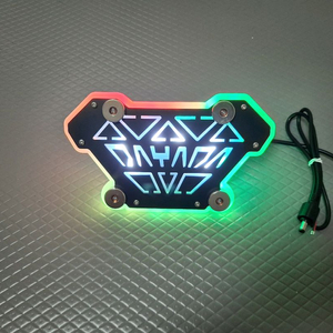 오토바이 충전 거치대 RGB 2구 새상품 판매합니다. 이미지