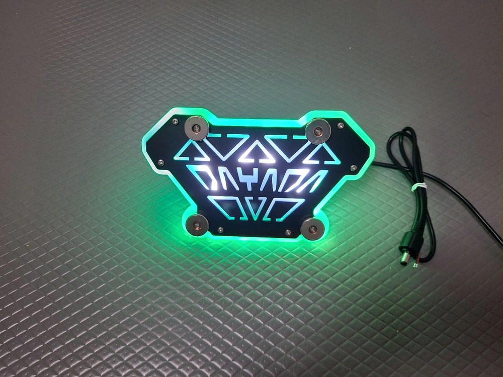 오토바이 충전 거치대 RGB 2구 새상품 판매합니다. 이미지