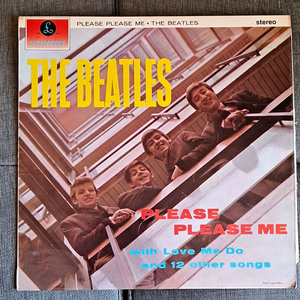 비틀즈 please please me stereo lp 이미지