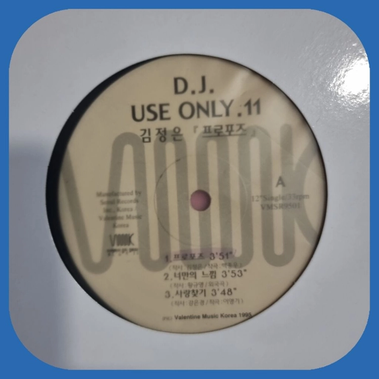 DJ 홍보용 LP 이미지