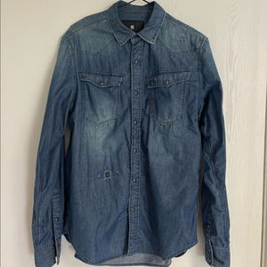 지스타 로우(G-star Raw) 3301 디스트로이드 데님 셔츠S 이미지