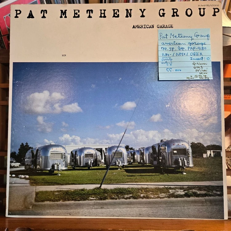 Pat Metheny Group.american garage.79.JP.초반.NM-/NM+.민트급LP 이미지