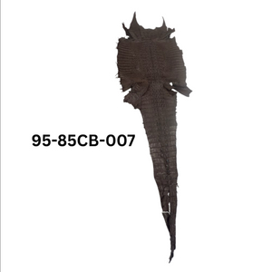95-85CB-007 카이만 악어가죽 혼백 가죽공예 원단 원장 이미지