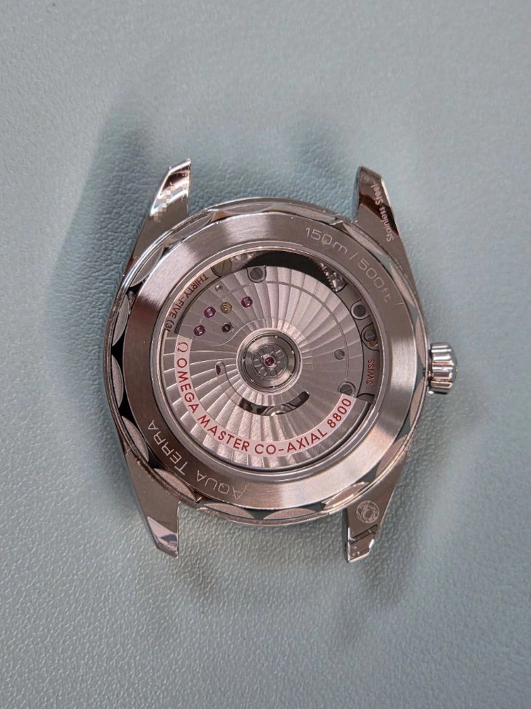 오메가 아쿠아테라 블랙래커 38mm 이미지