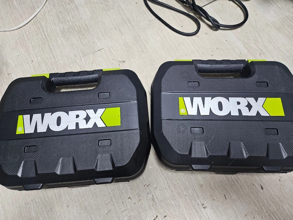WORX 웍스 브러쉬리스 12V 전동 임팩 드릴 드라이버 2세트 각 이미지