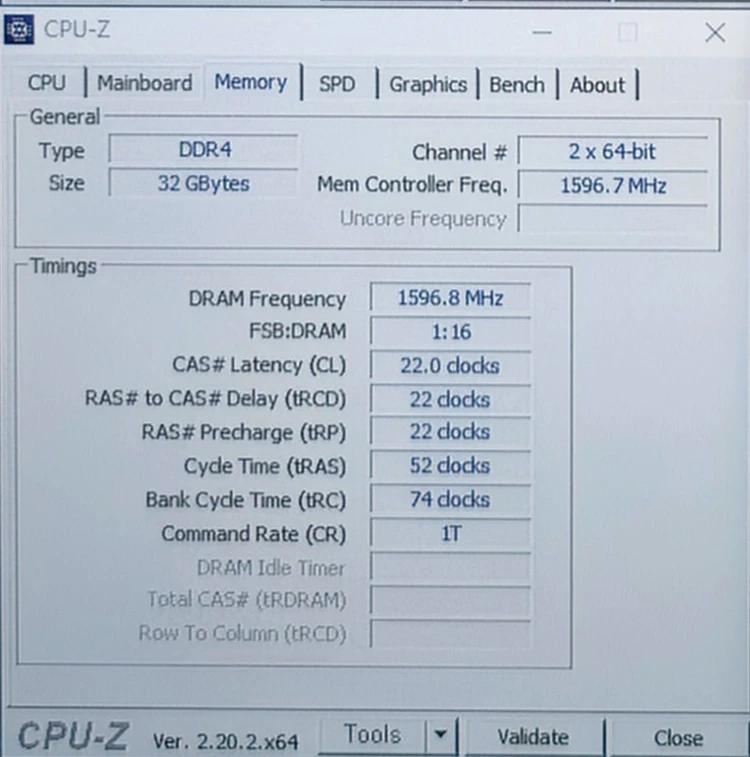 삼성 DDR4 16GB PC4-3200AA 램 2개 32GB 이미지