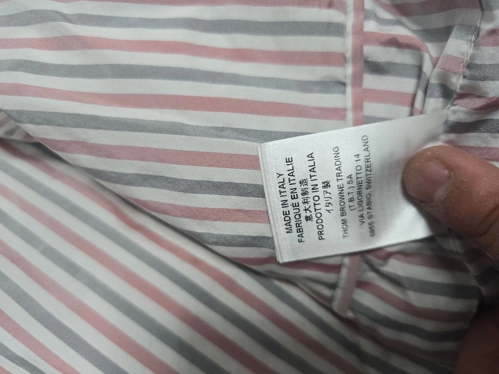 톰브라운 다운 필드 매트 나일론 사선 봄버 자켓 블랙 이미지
